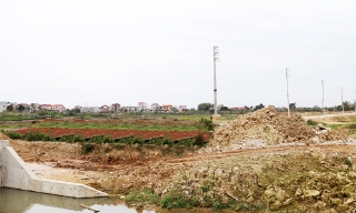 Giao đất thực hiện dự án khu số 1 thuộc khu đô thị phía Đông, thị trấn Cao Thượng (Tân Yên)